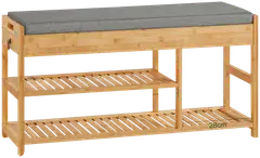 SoBuy kenkäpenkki bambu FSR47-N - 3