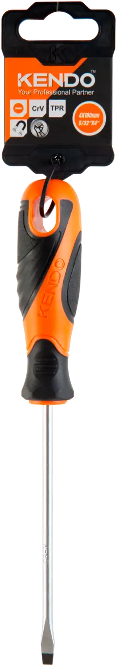 Kendo ruuvimeisseli 4 × 0.8 × 100 mm - 1