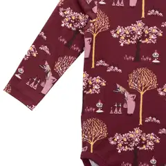Muumi vauvojen body Vilijonkka 593261 - burgundi - 4