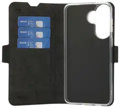 Wave Book Case, Samsung Galaxy A57 5G, Musta - 3