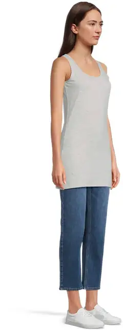 House naisten pitkä toppi Nina 2-pack - Grey - 4