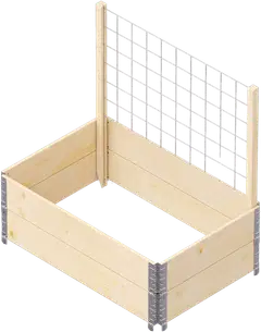 Upyard säleikkö ja tuet lavakaulukseen - 1