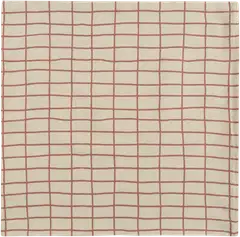 House sisustustyynynpäällinen Elonkorjuu 50 x 50 cm ruskea/luonnonvalkoinen PatternLab - 1