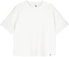 WKLY. naisten t-paita 213W001100 - WHITE - 1