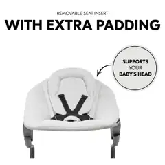 Hauck sitteri Alpha Bouncer Premium vaalean harmaa - 14
