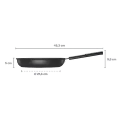 Fiskars Hard Face paistinpannu 26cm - 10
