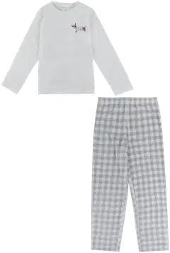 TEX lasten fleecepyjama I292271 - OFF WHITE - 1