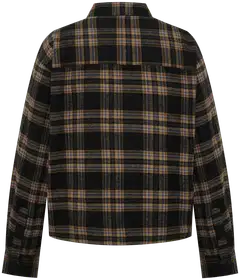 WKLY. naisten ruudullinen flanellipusero painonappikiinnitys 218W312652 - Check - 2