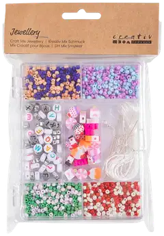 Creativ Company askartelupaketti korut pastellivärit - 2