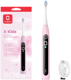 Oclean sähköhammasharja X Kids Set pinkki C01000777 - 6