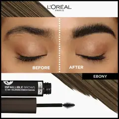 L'Oréal Paris Infaillible Brows 24H Volumizing Mascara 1.0 Ebony kulmamaskara 5ml - 3