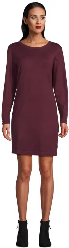 London Fog naisten neulemekko 218L262904 - dark wine - 1