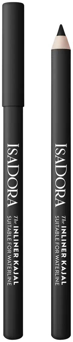 Isadora The Inliner Kajal silmänrajauskynä 50 Satin White  1,1 g - Black - 1