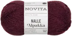 Novita lanka Nalle Alpakka 50g marja-aronia 5481 - 1