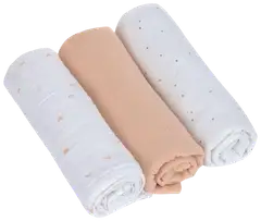 Lässig puuvillaharso 85cm Moon Peach 3 kpl - 1