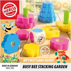 Heros peli My First Game Busy Bee Stacking Garden - 3