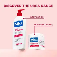 Mixa Urea Cica Repair Renewing Cream Ihoa uudistava voide kuivalle ja karhealle iholle 400ml - 7