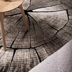 ihankotona matto Timber 200x290 cm harmaa - 4