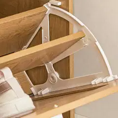 SoBuy kenkäkaappi vaalea tammi FSR137-N - 5