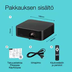 Epson Lifestudio Pop Plus -projektori EF-62B - 3