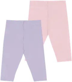 Ciraf vauvojen leggingsit 250B252919 2-pack - Pink-a-Boo & Thistle - 2