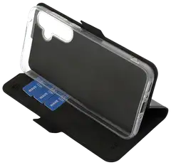 Wave Book Case, Samsung Galaxy A35 5G, Musta - 5