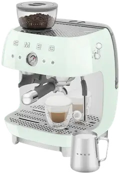 Smeg espressokeitin myllyllä mintunvihreä EGF03PGEU - 7