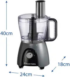 Russell Hobbs monitoimikone Desire Matte Charcoal 27111-56 - 9