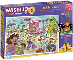 Jumbo palapeli Wasgij Junior 1 Iced Screams! 240 - 1