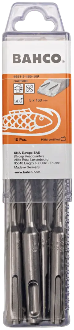 Bahco Poranterä SDS+ 7X160mm4651-7-160 - 3