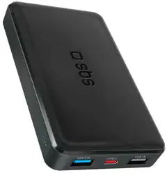 SBS varavirtalähde Usb-A + Usb-C + Micro-Usb 10000 Mah - 1