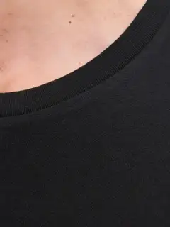 JJ REBEL miesten t-paita Jrebzack - BLACK - 7