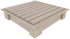 Hiekkalaatikko kannella 22x100x100cm - 1