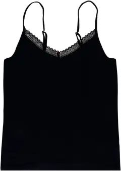 TEX naisten pyjamatoppi I969966 - BLACK 1 - 1