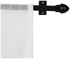 Ihanin verhotanko Cafe musta 75-125cm 11/13mm - 1