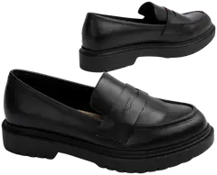 Clou naisten loaferit Livorno - BLACK - 2