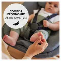 Hauck sitteri Highchair Bouncer tummanharmaa - 16