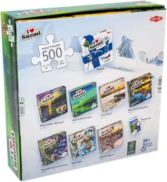 Tactic Palapeli I love Suomi Under the Northern Lights 500 palaa - 5