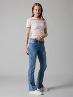 LMTD lasten farkut - LIGHT BLUE DENIM - 2