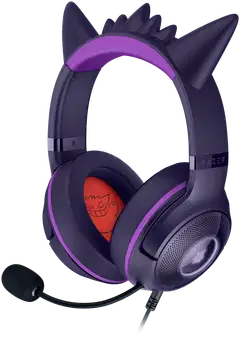 Razer Kraken Kitty V2 kuulokkeet, Pokemon Gengar edition - 1