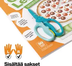 Fiskars Harjoitussakset & askartelukirja 3+ - 2
