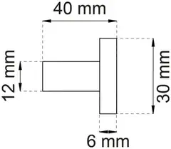 Habo Koukku 1368 XL musta - 2