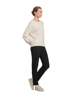 House naisten neule Fluffy-O - Off white - 4