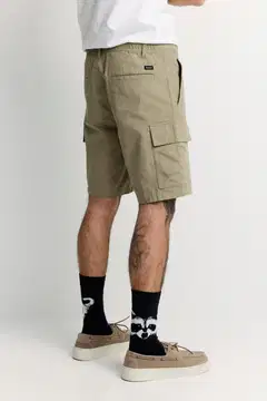 Finlayson miesten cargoshortsit ripstop - Green - 3