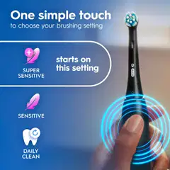 Oral-B iO2 Night Black/Calm Pink Duo sähköhammasharja + matkakotelo - 11