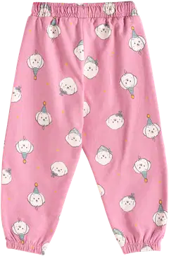 TEX BASIC vauvojen collegehousut I286482 - PINK 9 - 2