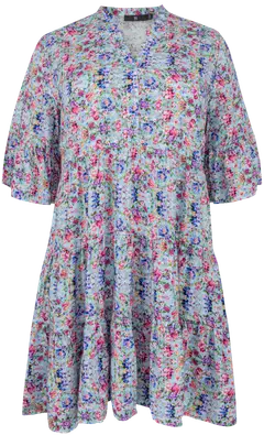 House naisten lyhyt mekko 218HP16533, D-mitoitus - AOP - 1