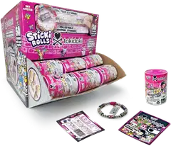 Sticki Rolls Tokidoki Tarrarannekoru Yllätyspakkaus 50 tarraa - 14