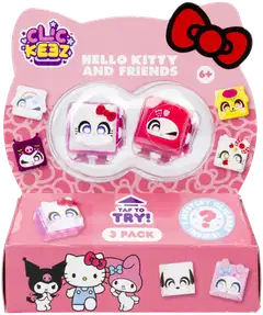 Clickeez Hello Kitty & Friends napsuteltava fidget-avaimenperä 3 hahmoa - 5