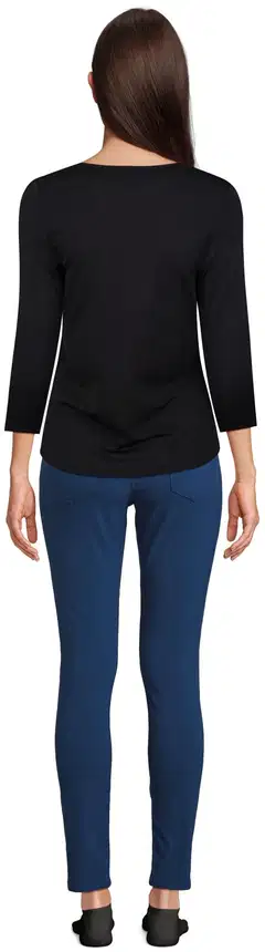 House naisten trikoopaita 213H26N301 - BLACK - 2
